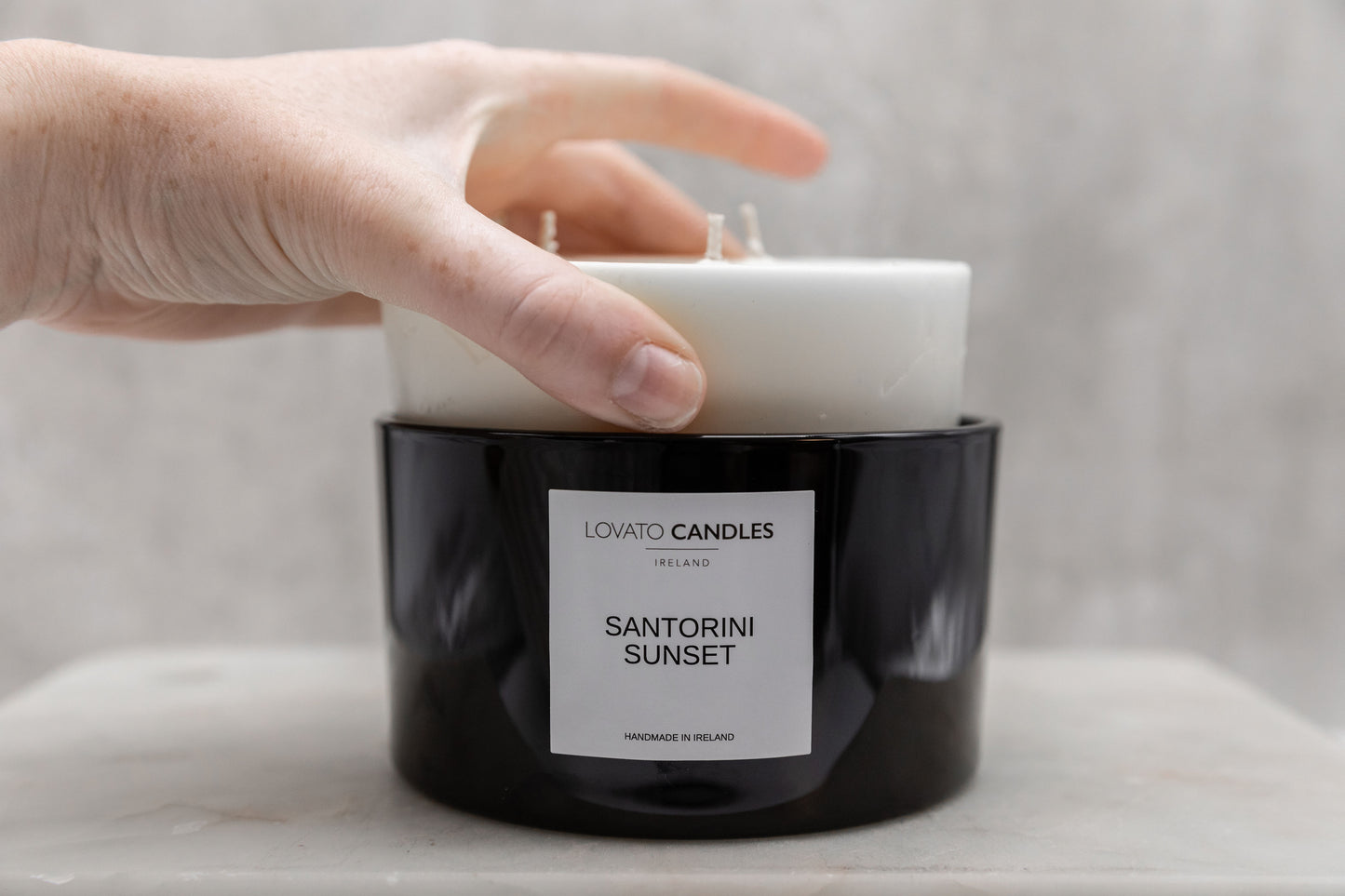 3-Wick Candle Refill - Santorini Sunset