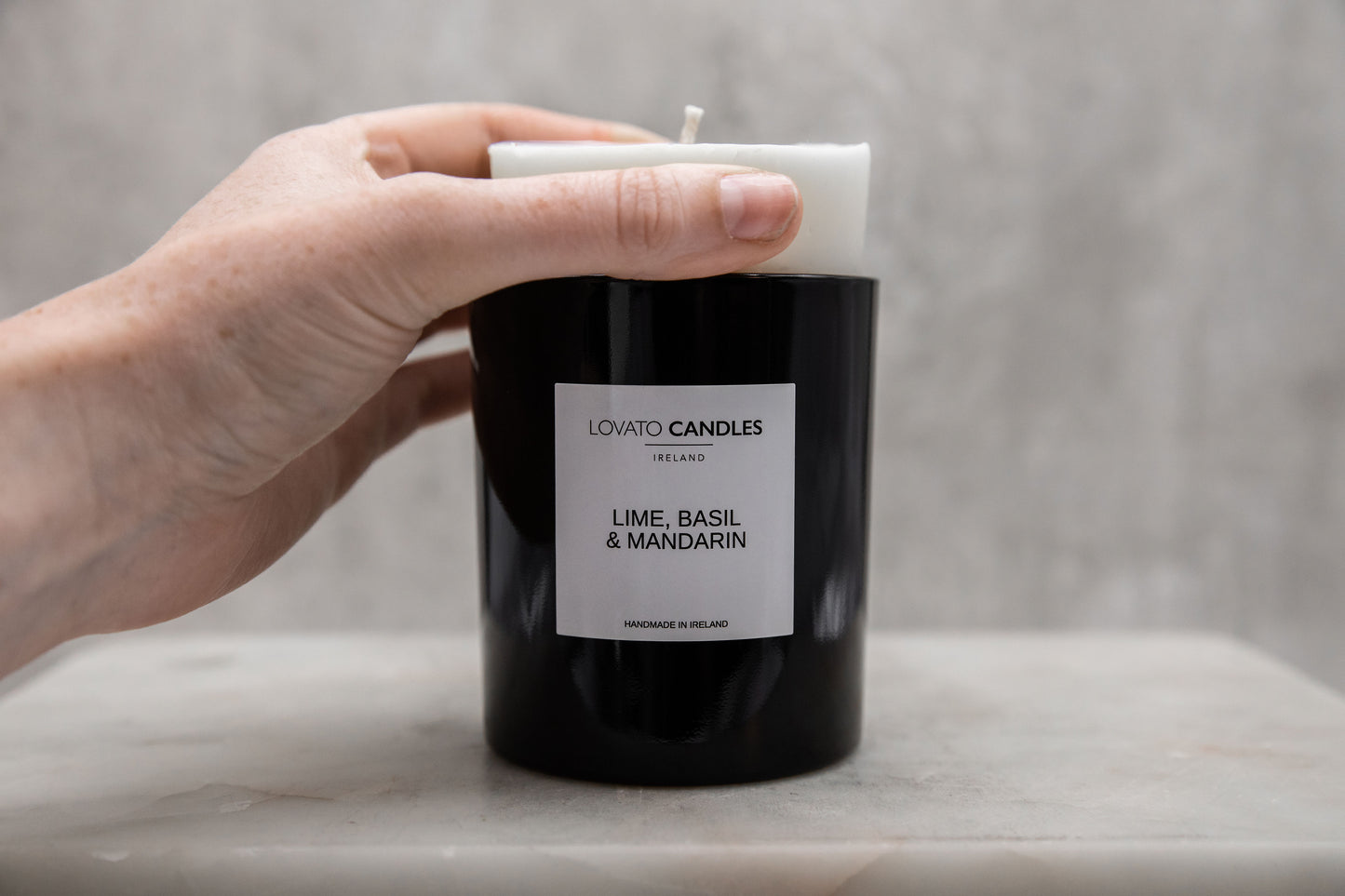 Luxury Candle Refill - Lime, Basil & Mandarin
