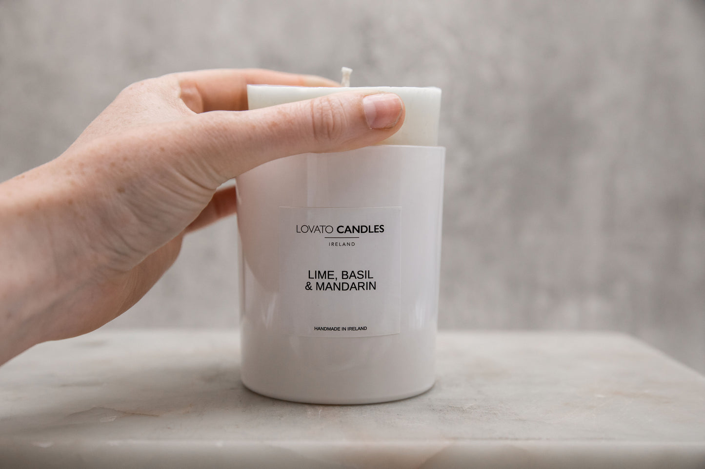 Luxury Candle Refill - Lime, Basil & Mandarin