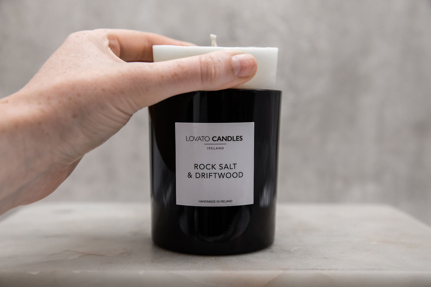 Luxury Candle Refill - Rocksalt & Driftwood