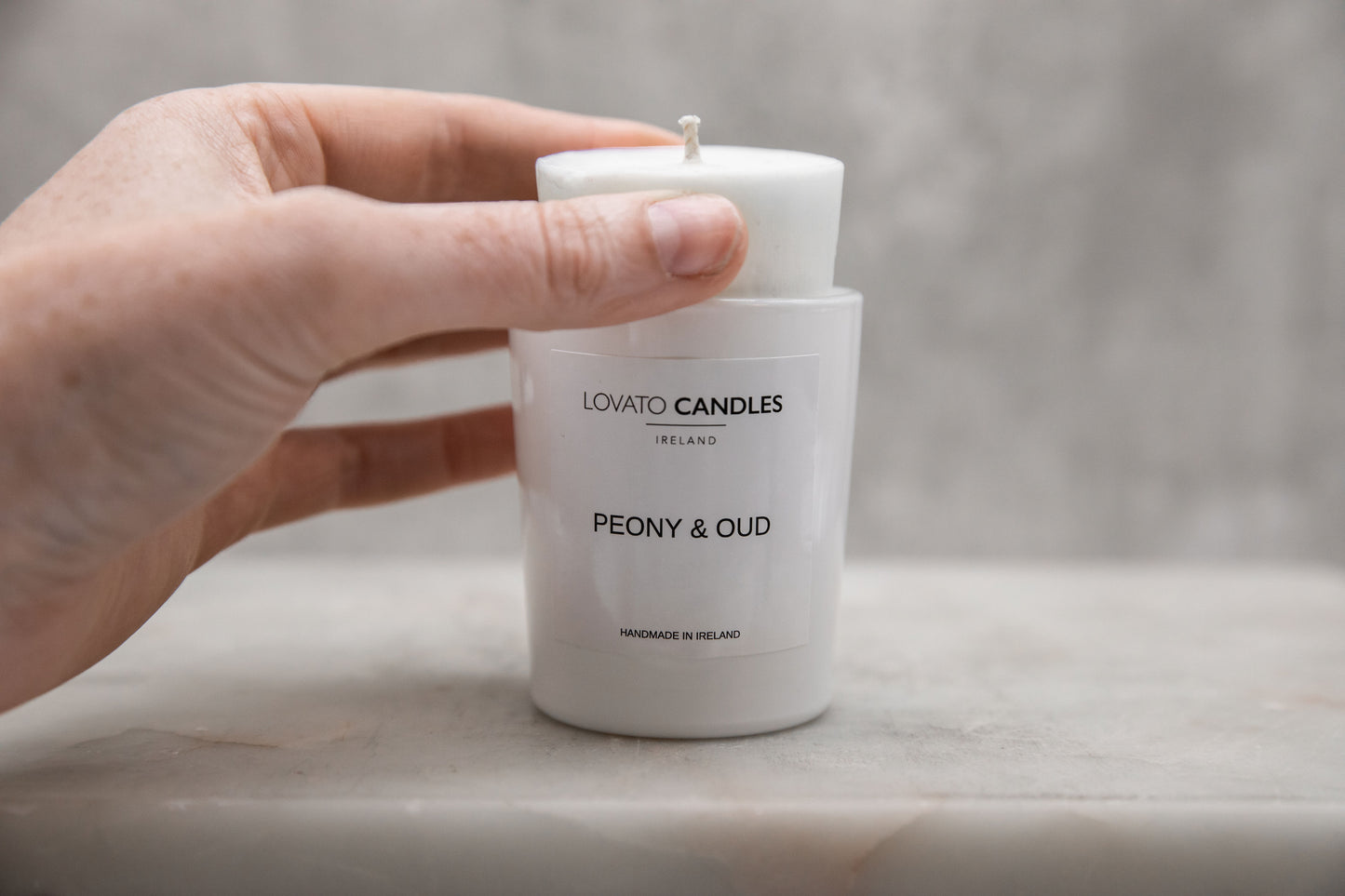 Votive Candle Refill - Peony & Oud