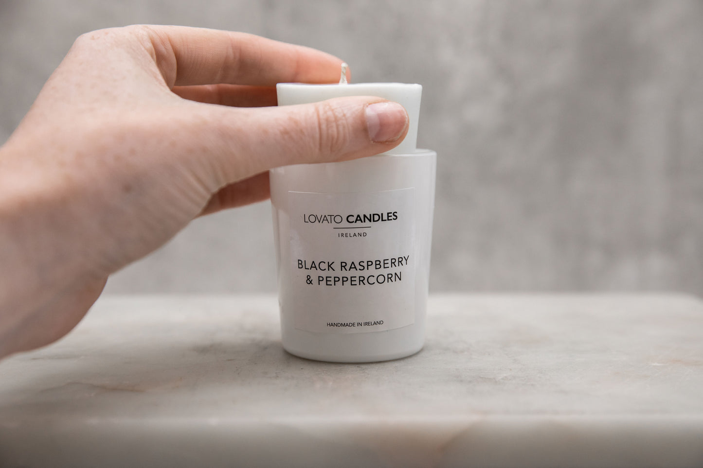 Votive Candle Refill - Black Raspberry & Peppercorn