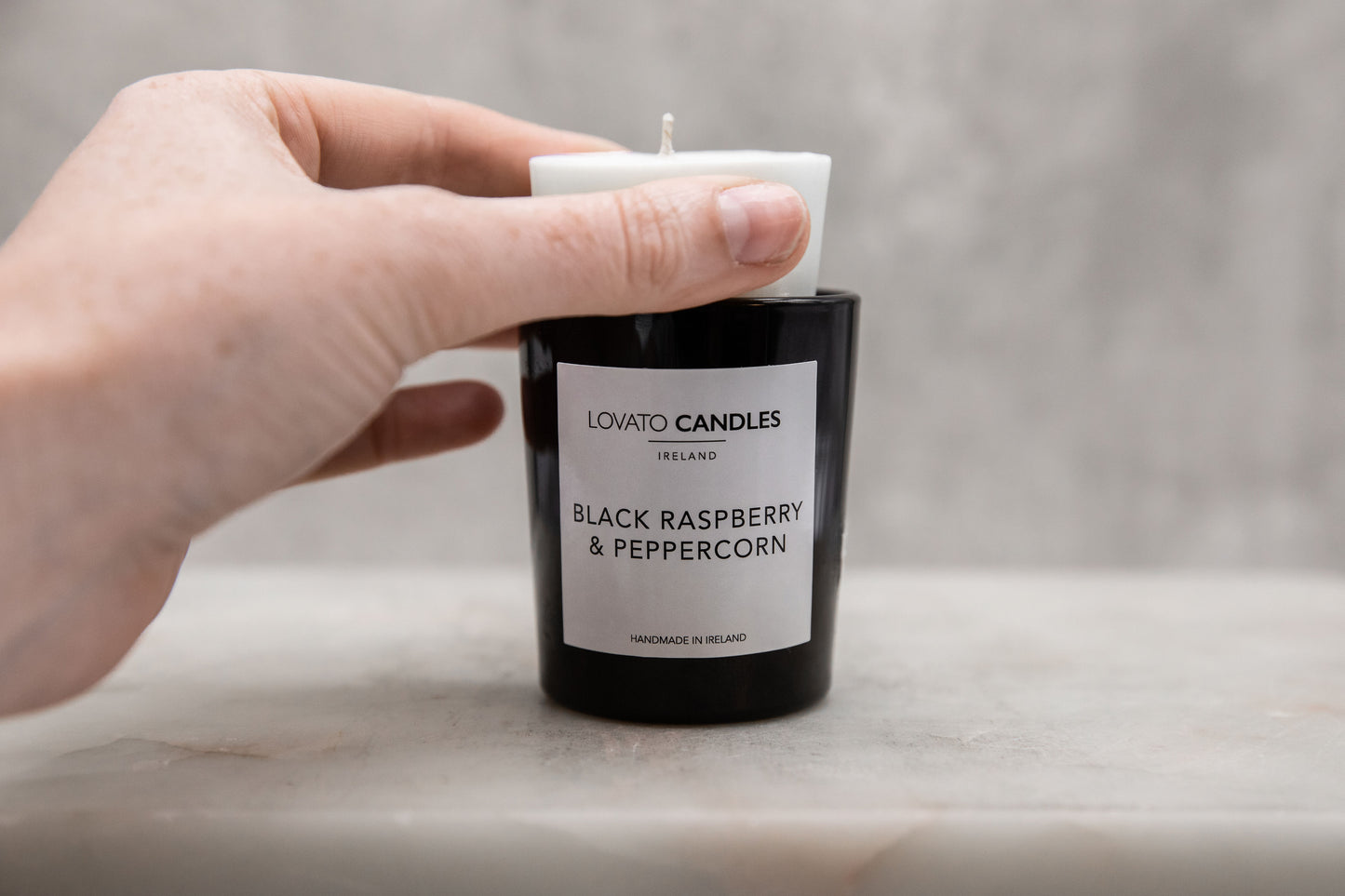 Votive Candle Refill - Black Raspberry & Peppercorn