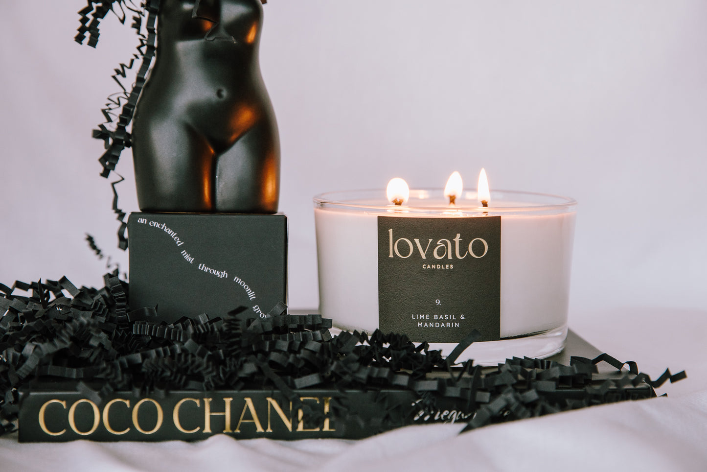 Luxury Scented Irish Soy 3-Wick Candle - Rocksalt & Driftwood