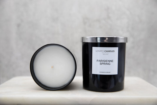 Luxury Black Candle - Parisienne Spring