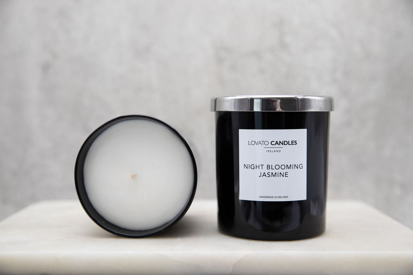 Luxury Black Candle - Night Blooming Jasmine