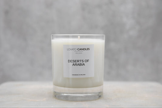 Luxury Clear Candle - Deserts of Arabia