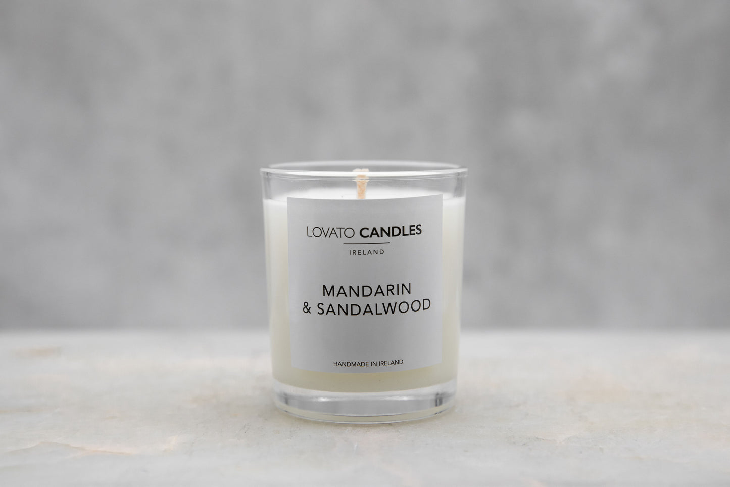 Clear Votive Candle - Mandarin & Sandalwood