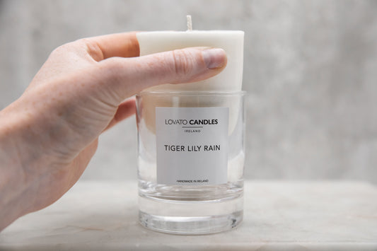 Clear Candle Refill - Tiger Lily Rain