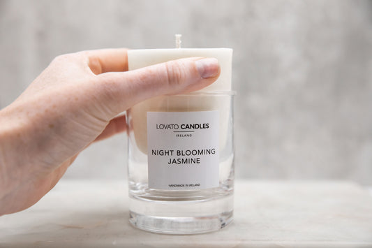 Clear Candle Refill - Night Blooming Jasmine