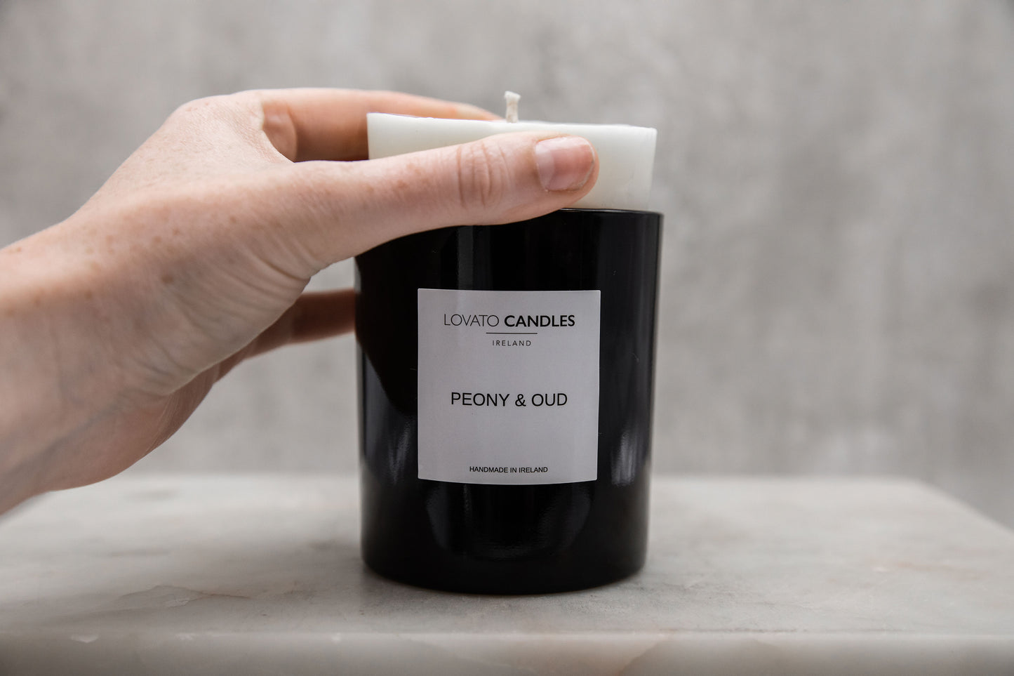 Luxury Candle Refill - Peony & Oud