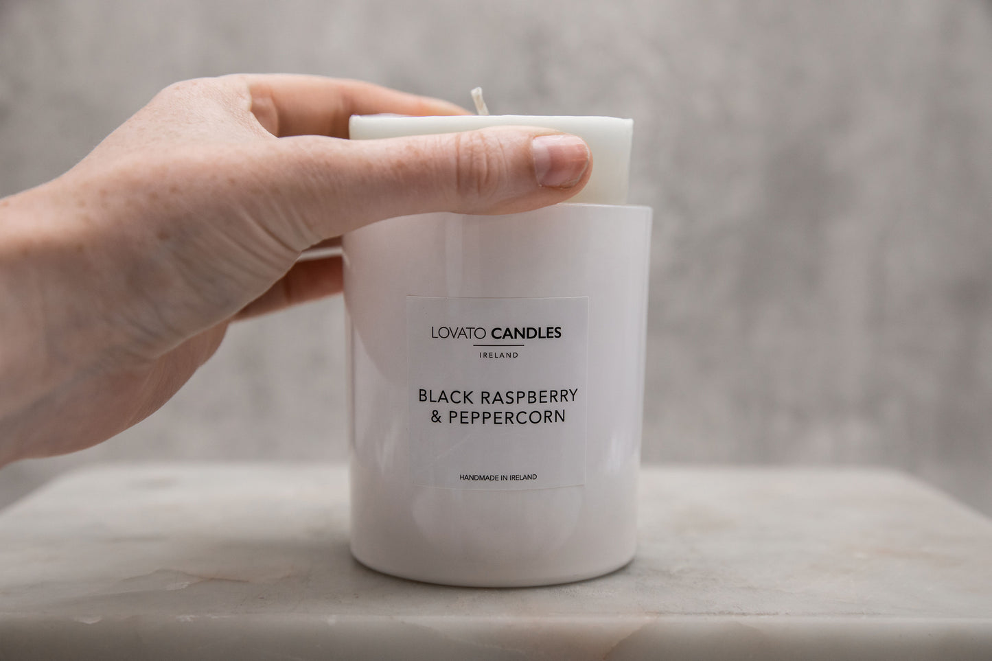 Luxury Candle Refill - Black Raspberry & Peppercorn