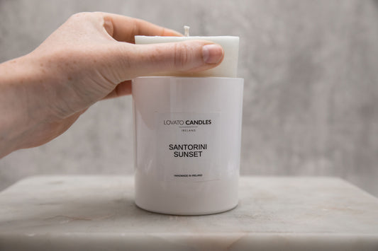 Luxury Candle Refill - Santorini Sunset
