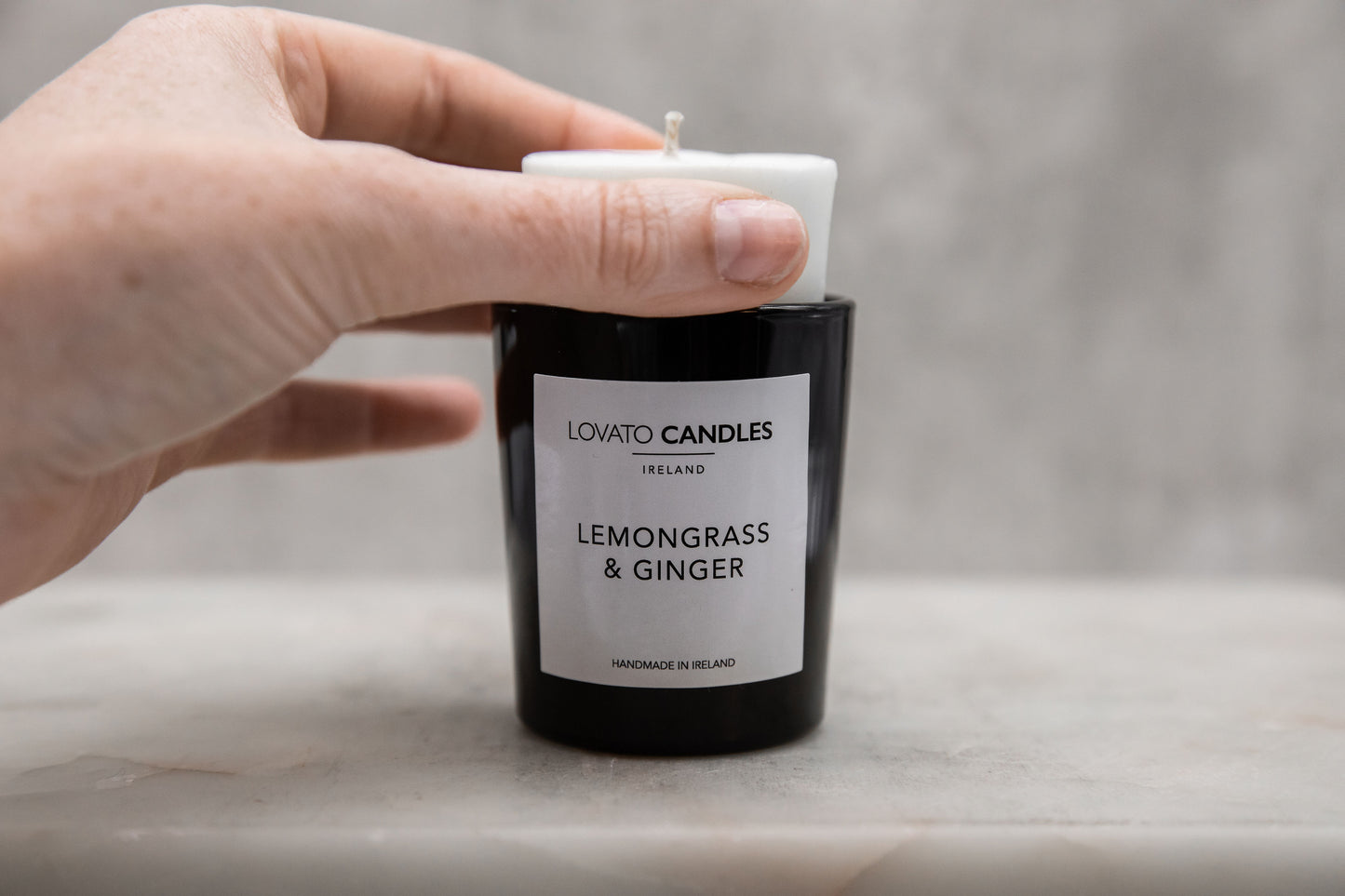 Votive Candle Refill - Lemongrass & Ginger