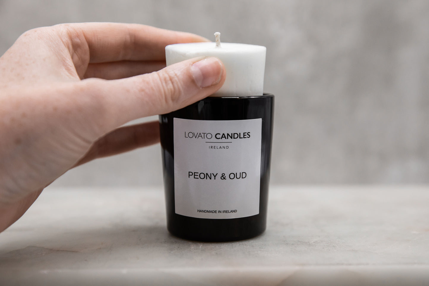 Votive Candle Refill - Peony & Oud
