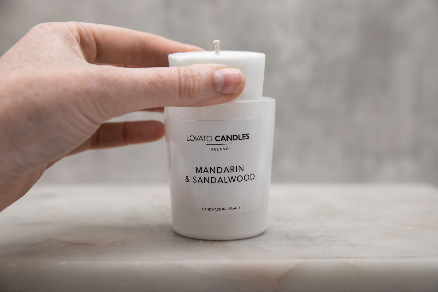 Votive Candle Refill - Mandarin & Sandalwood