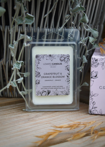 Natural Wax Melt - Grapefruit & Orange Blossom